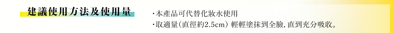 本頁圖片/檔案 - 建議使用方法及使用量